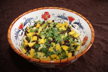 Mango Black Bean Salad Copyright by Holly Hedman