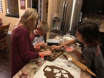 Making cookies (copyright by Holly Hedman)